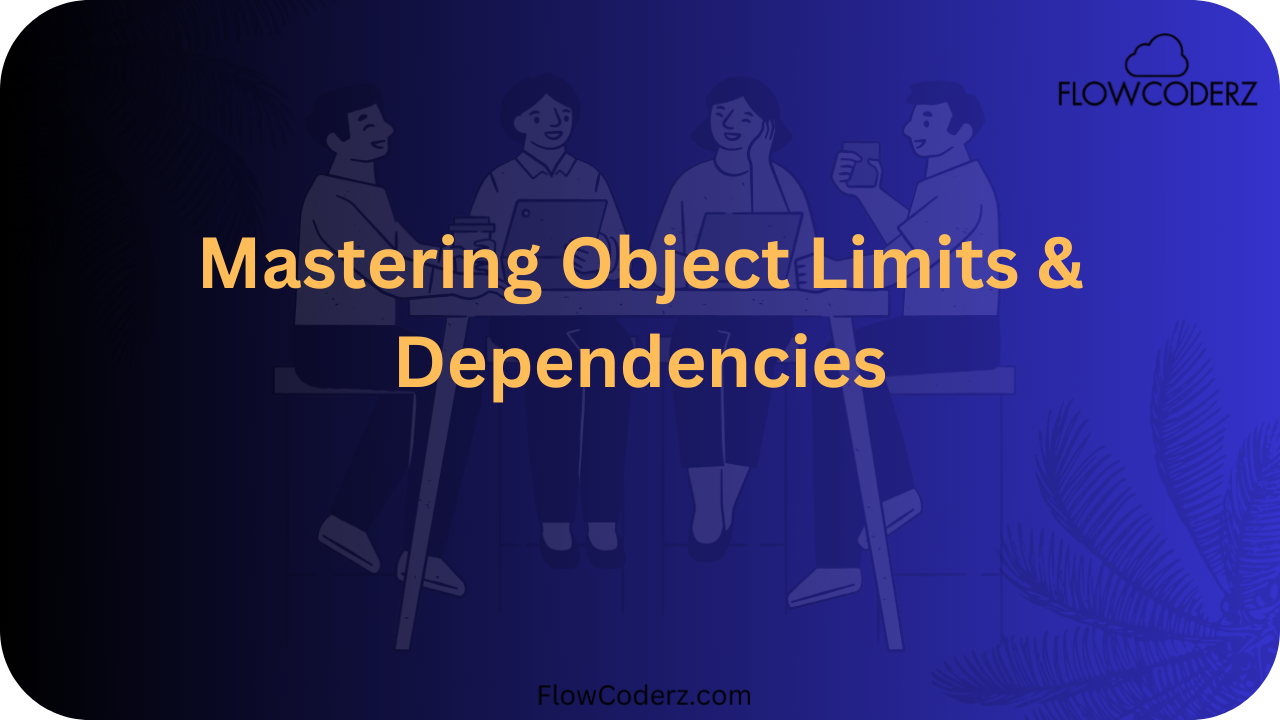 Managing Object Limits and Dependencies Managing Object Limits and Dependencies