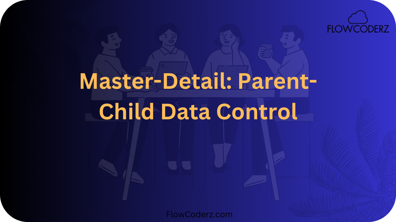 Master-Details Relationship Master-Details Relationship